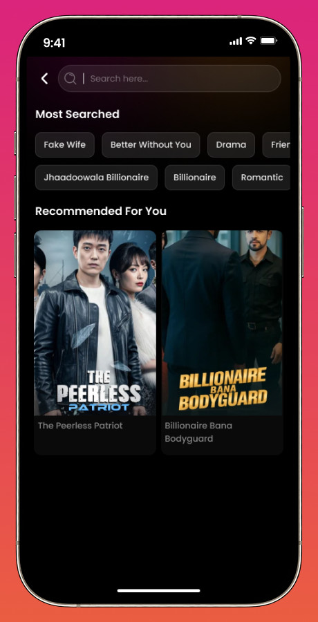 SceneBox Flutter OTT App | Short Drama & Web Series Streaming | Android iOS Web