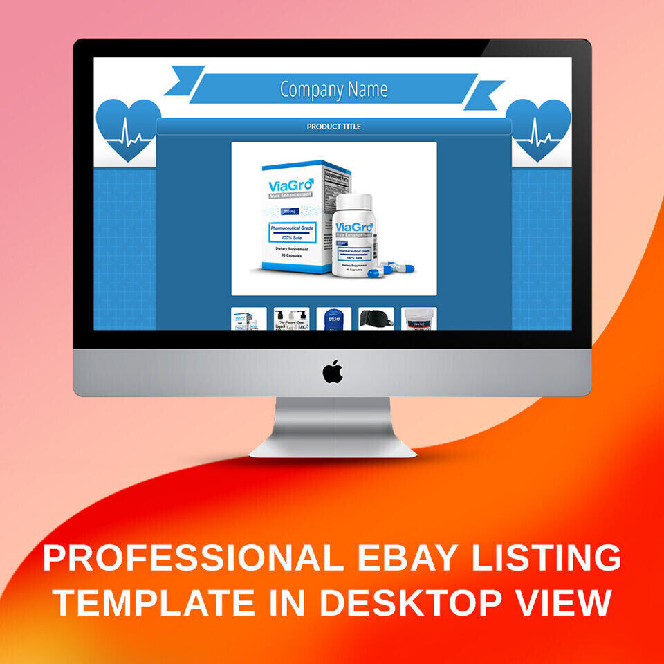 eBay Templates Mobile Responsive eBay Listing Auction Template Templates