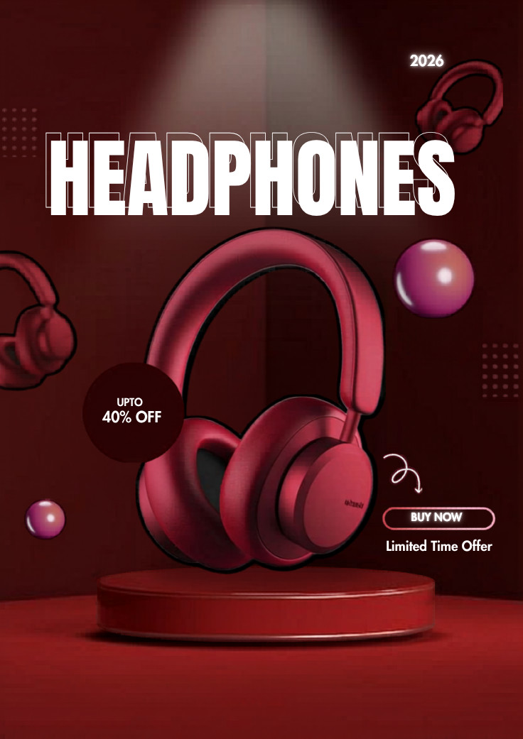 Premium Wireless Headphones | Noise Cancelling Hi‑Fi Audio | 40% Off Limited Off