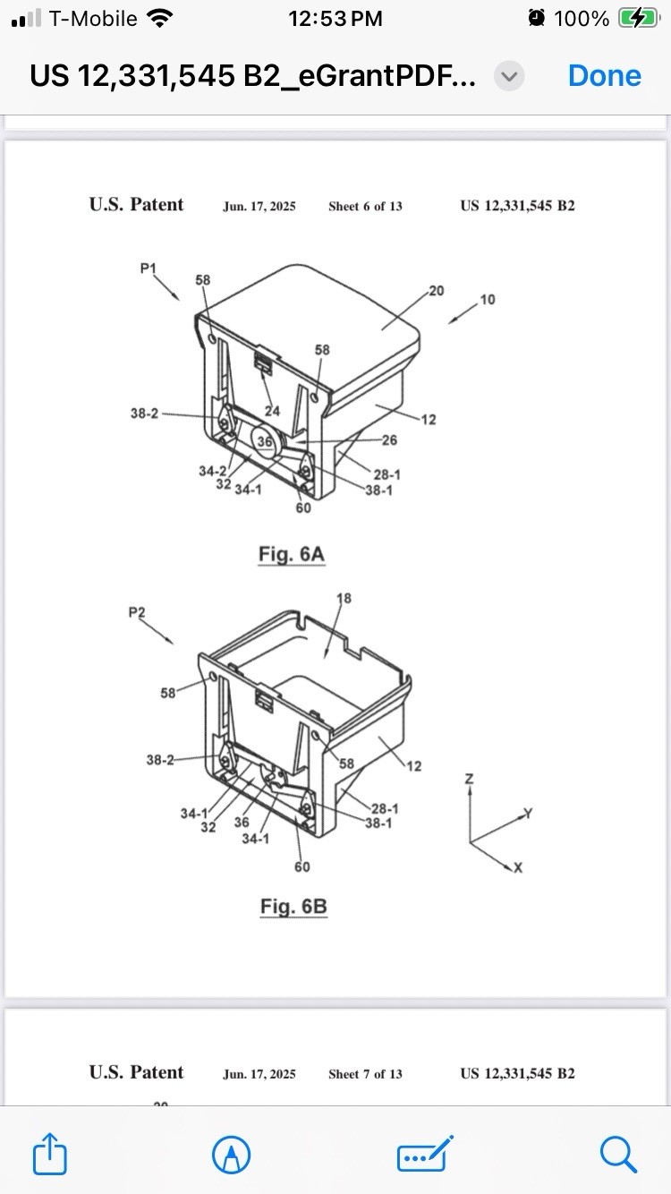 Shelf Assembly With Hidden Compartment And Multi-Stage LOCK.PATENT US12331545 B2