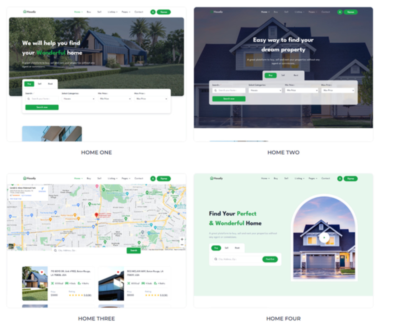 Real Estate Marketplace Websites Design for Sale with Free VPS Web Hosting