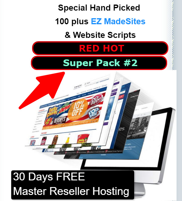 Turnkey Website Scripts 100 Super Pack #2 w/FREE 30 Days Master Reseller Hosting