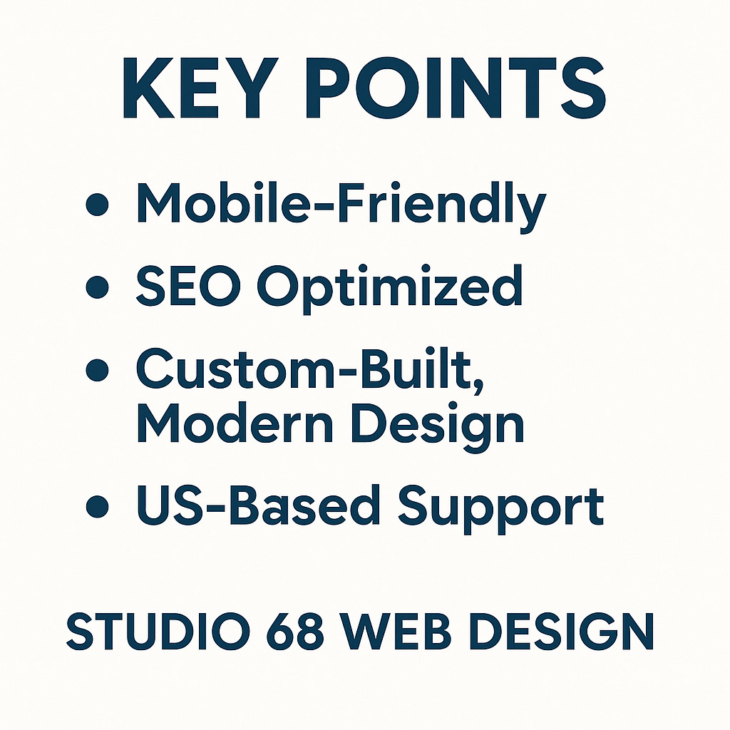 US-Based Modern Website Design for Small Businesses – $99 Setup + $99/Month