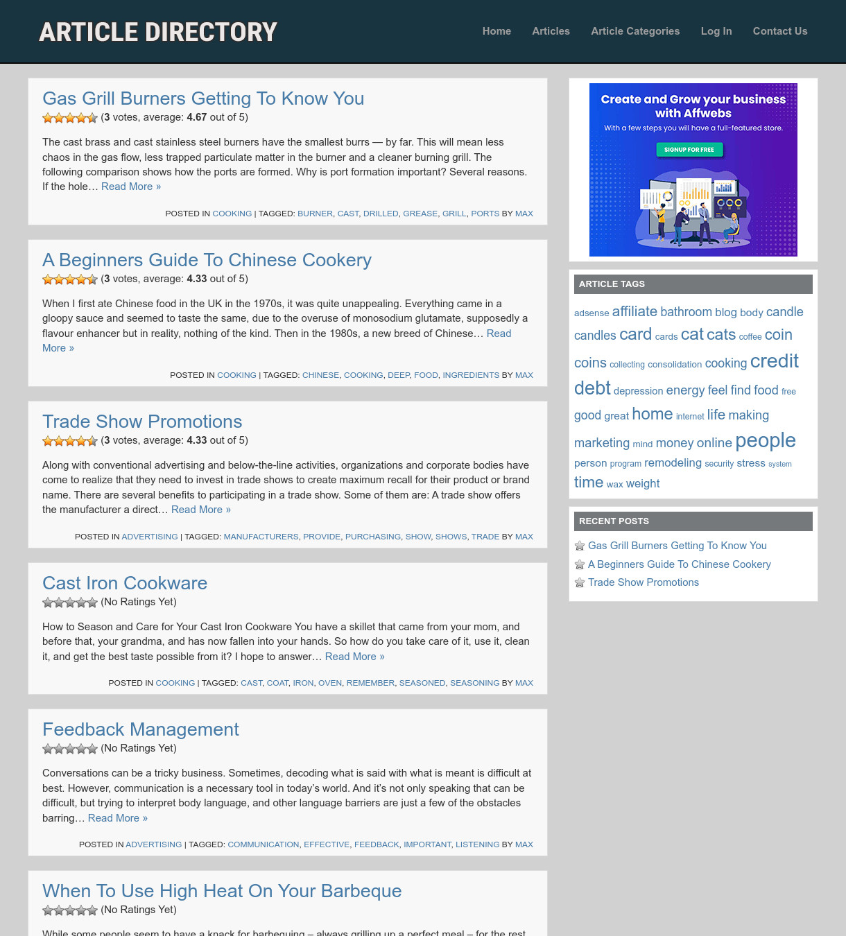 ARTICLE DIRECTORY – Work From Home Business Opportunity Website For Sale