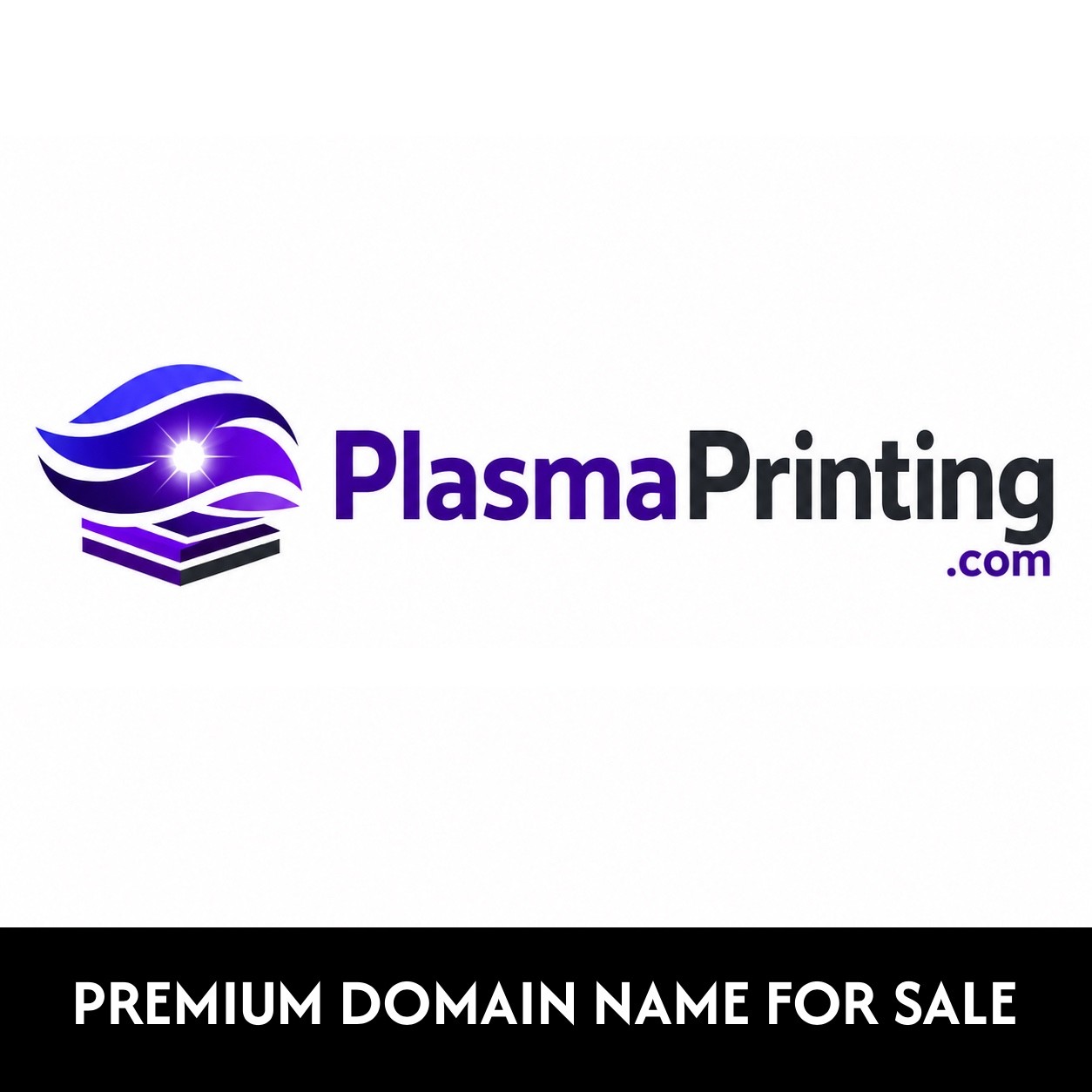 PlasmaPrinting .COM Premium Tech Printing Print Business Domain Name For Sale.