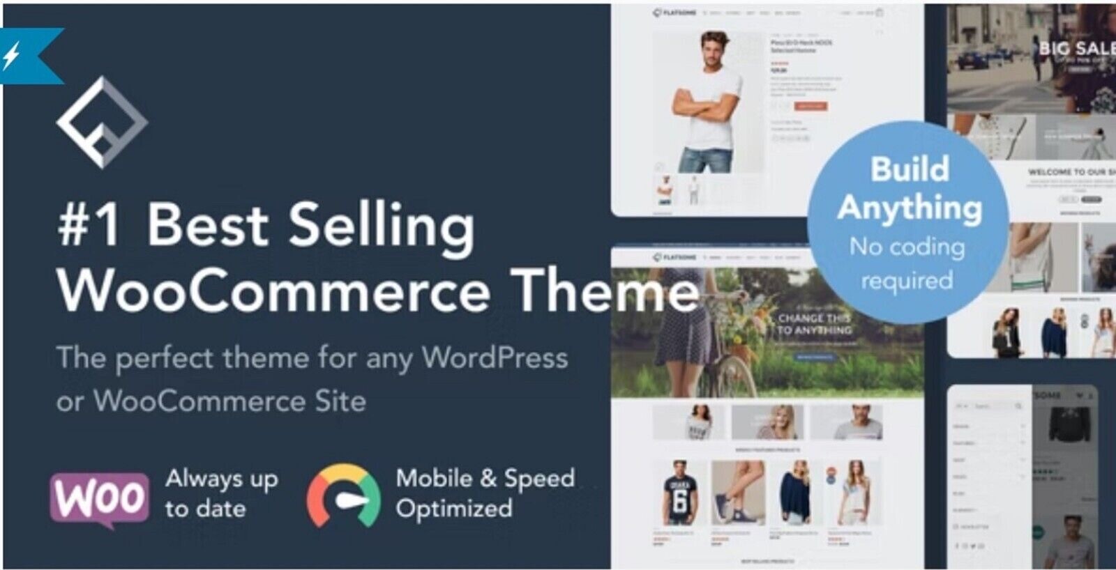 Flatsome – The Ultimate Multi-Purpose WordPress Theme | 12 Month Updates