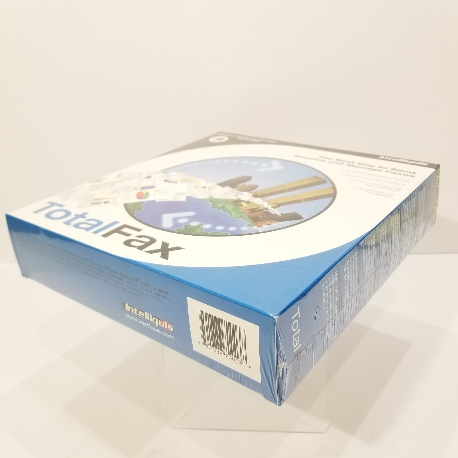 Intelliquis Total Fax TotalFax Software Rare Vintage Windows 95/98, NT/2000 NEW