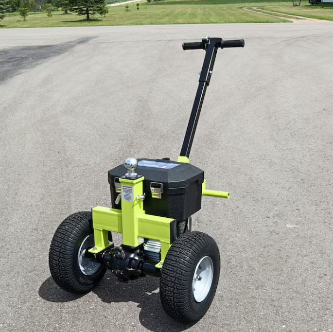 Tow Tuff TMD-35ETD8 Electric Trailer Dolly 3500 lb Adjustable Green – NEW BRAND