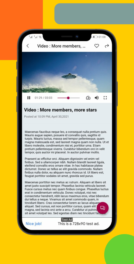 TeamNation – Soccer, Football, Cricket Sports Flutter App | Android + iOS | PHP