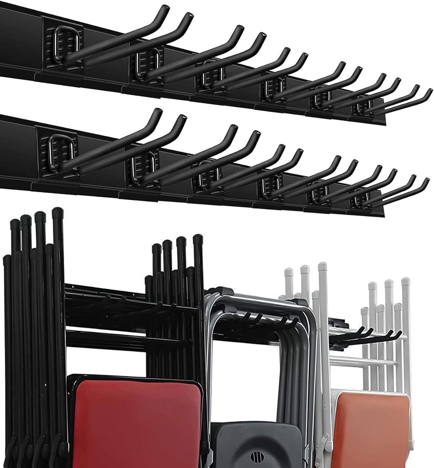 Wallmaster Garage Storage Organization Wall Mount, Garden Tool Rack… Fast Ship