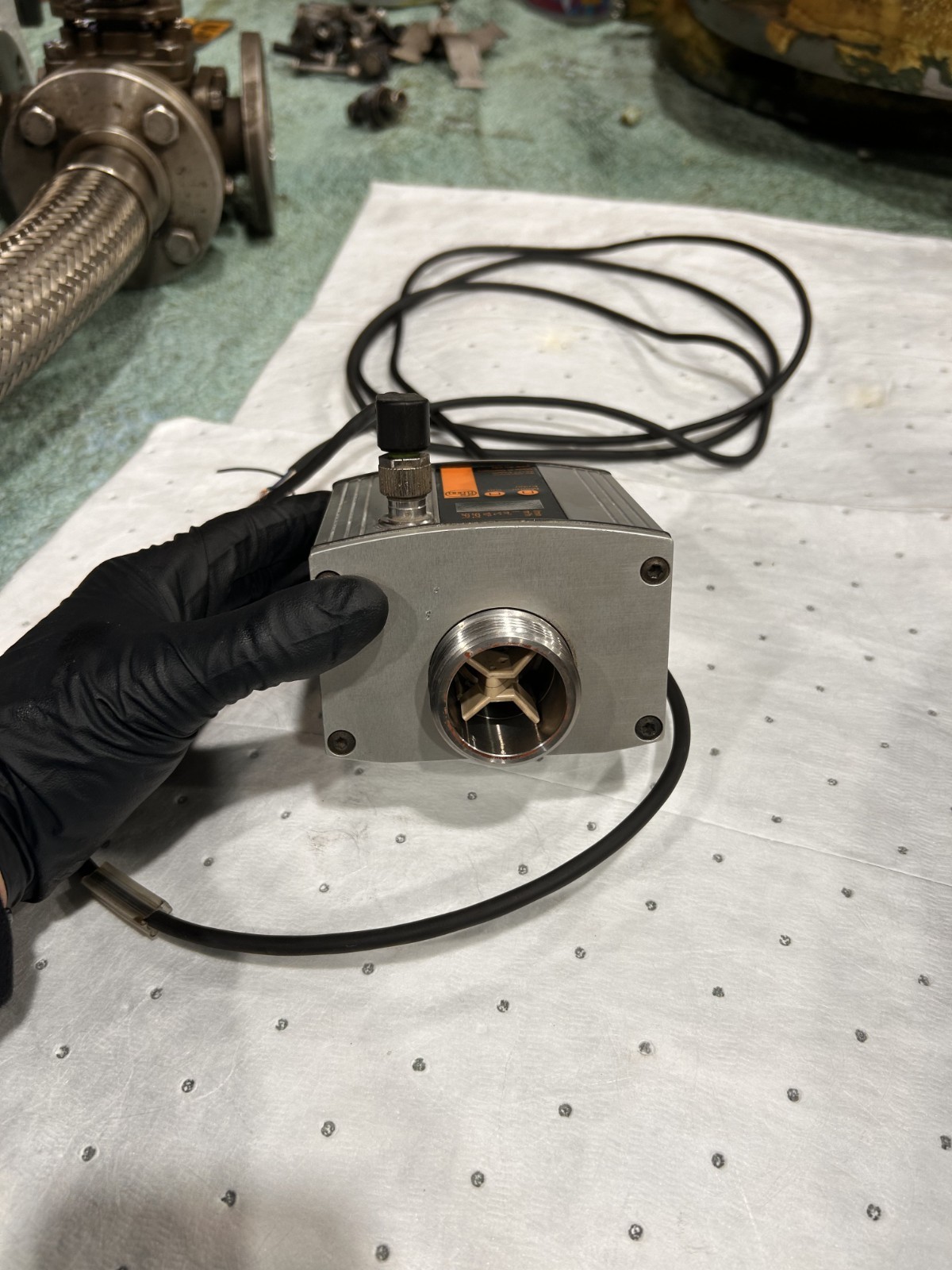 IFM SU9000 Industrial Flow Meter Sensor Stainless Steel Process Flow Monitor
