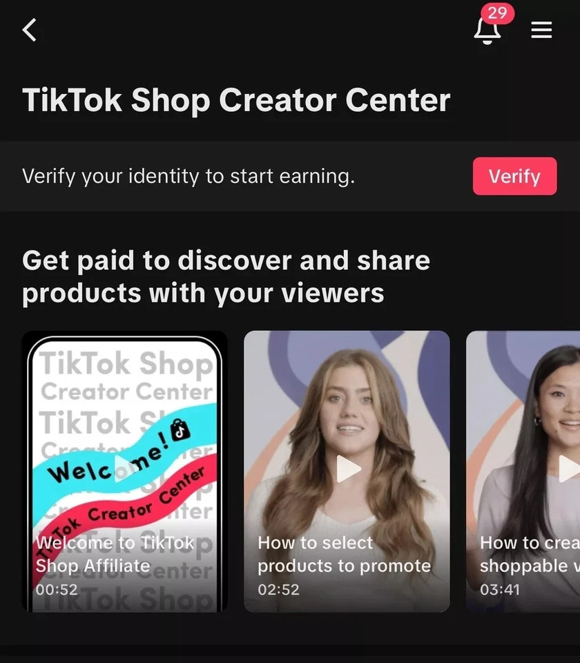 TikTok Shop for Creator Acct | TikTok Shop Affiliate | Pre-Approved | USA | 5k+