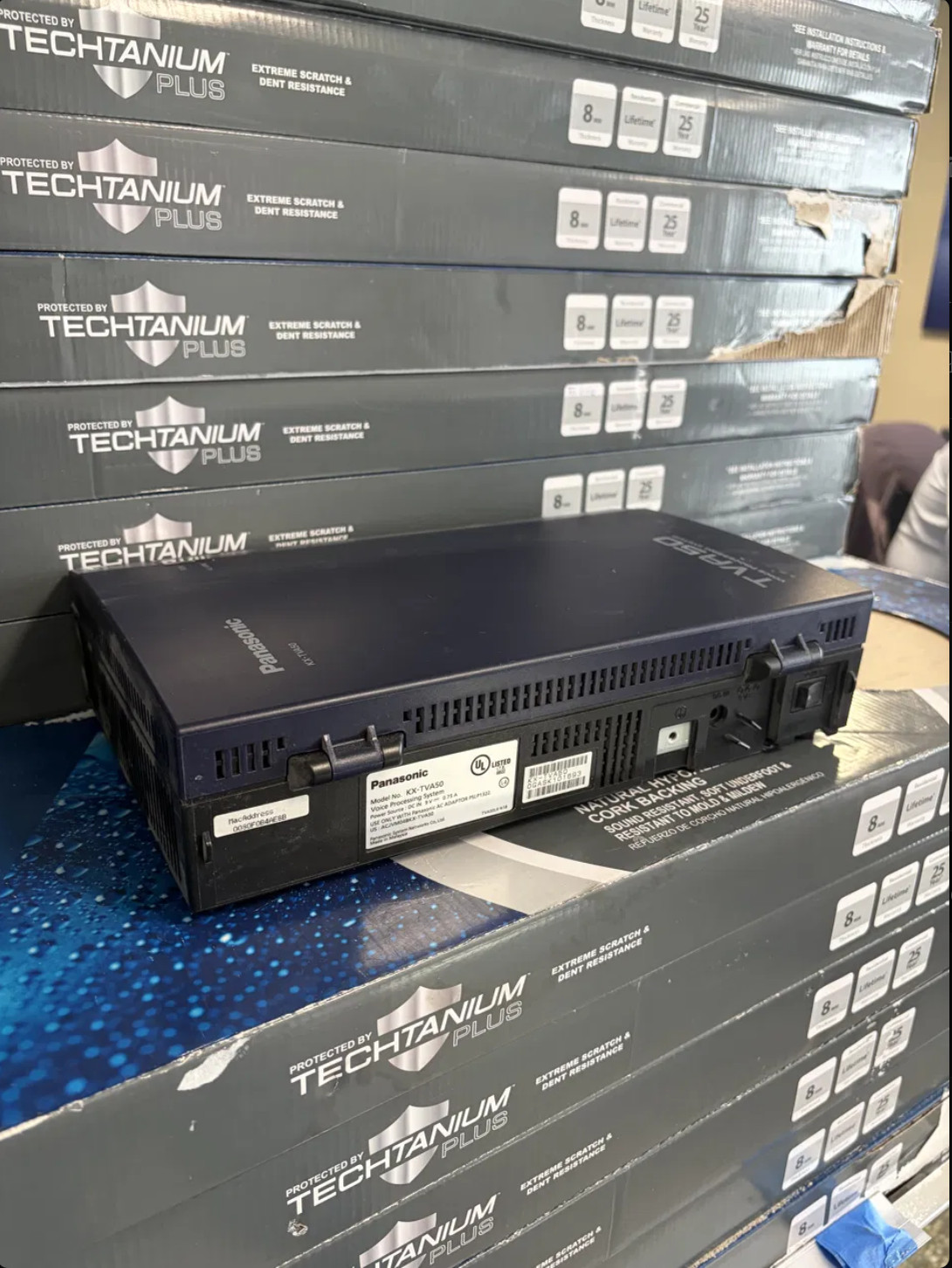 panasonic kx-tva50, Voice processing system, Used, Blue/black