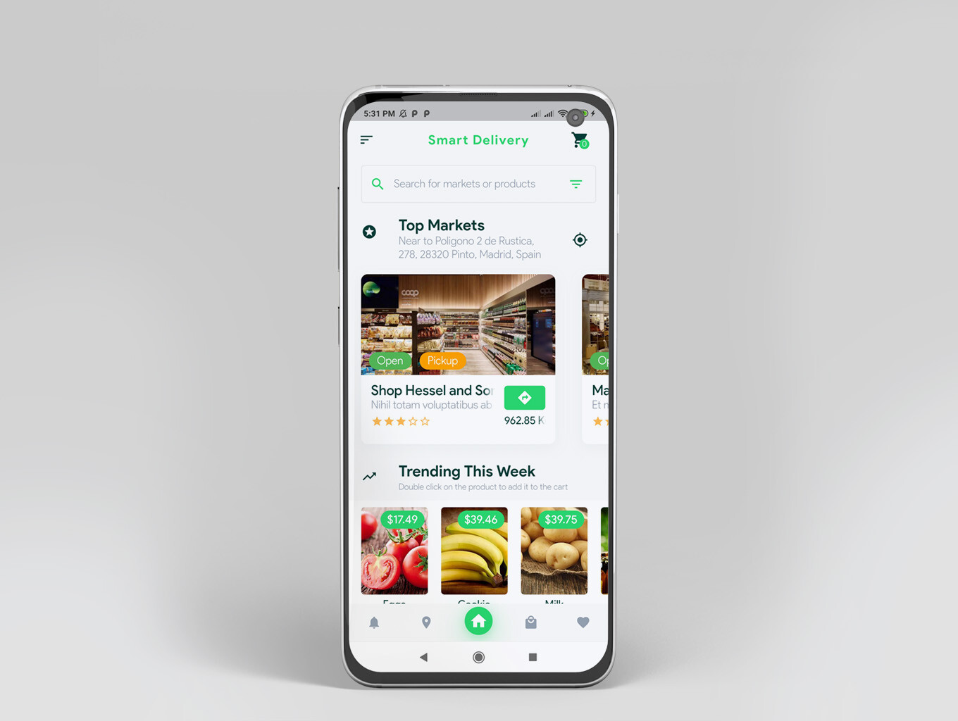 Grocery, Food, Pharmacy, Store Delivery Mobile App with Admin Panel v2.0.1