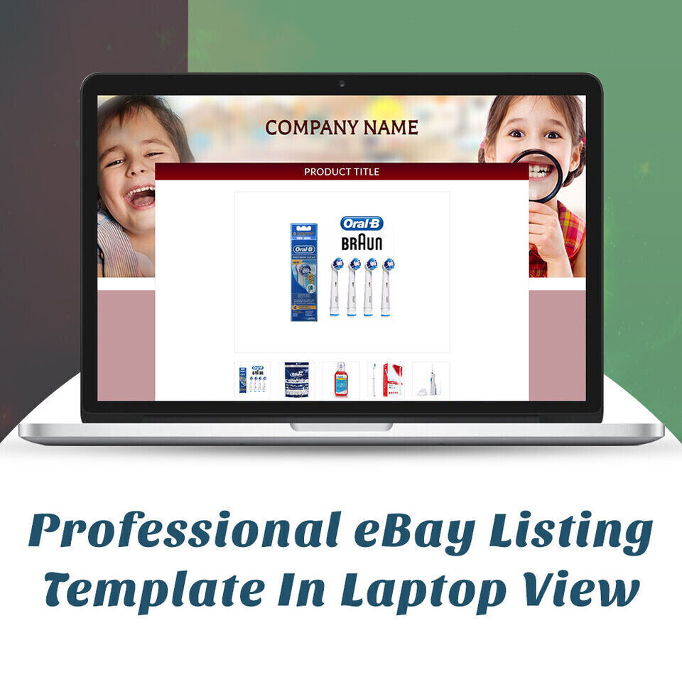 Professional eBay Templates Mobile Responsive eBay Listing Auction Template 2019