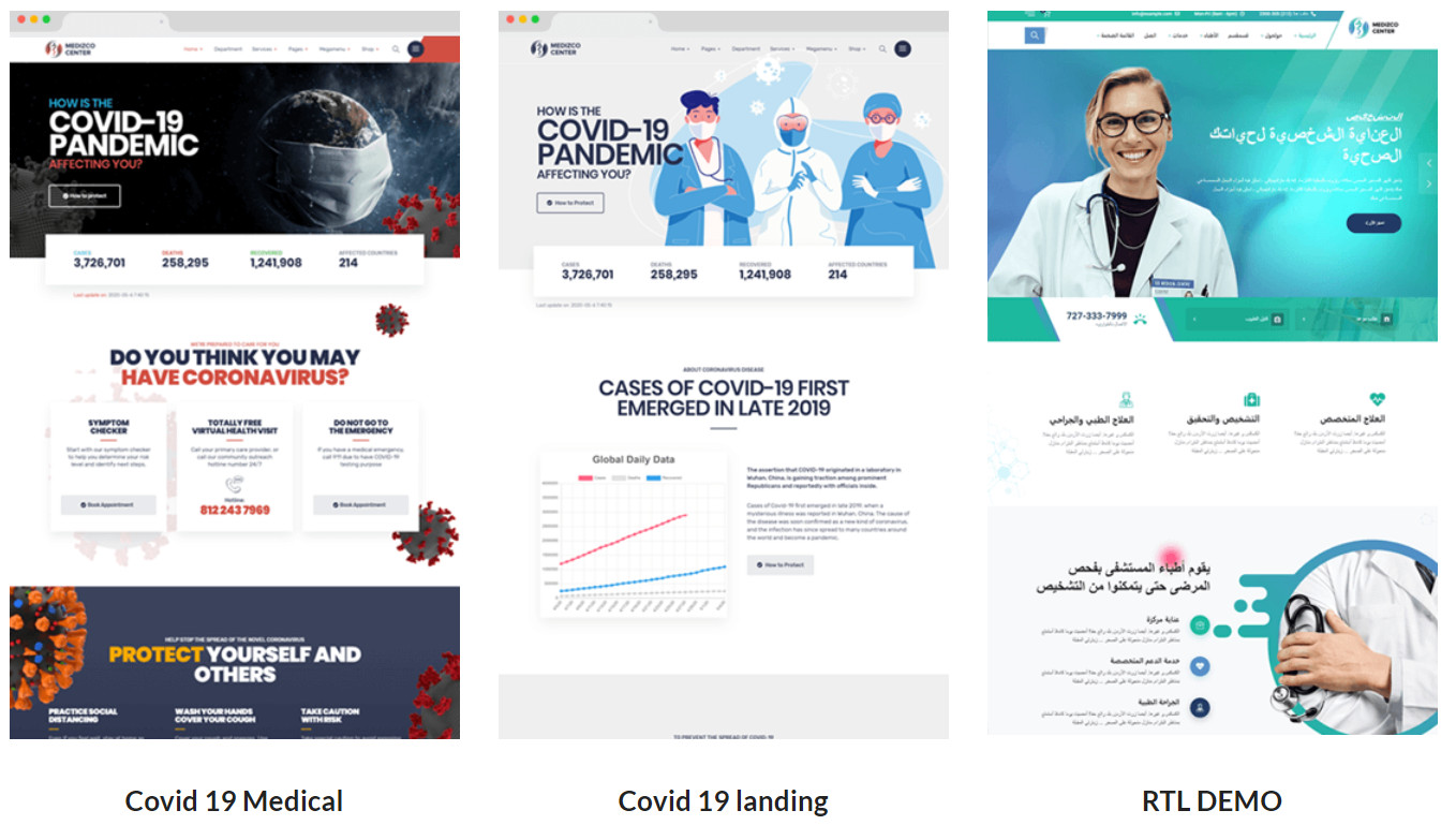 Medical, Dental HEALTH CARE CLINIC WEB SITE DESIGN Pages Free Domain Hosting SSL