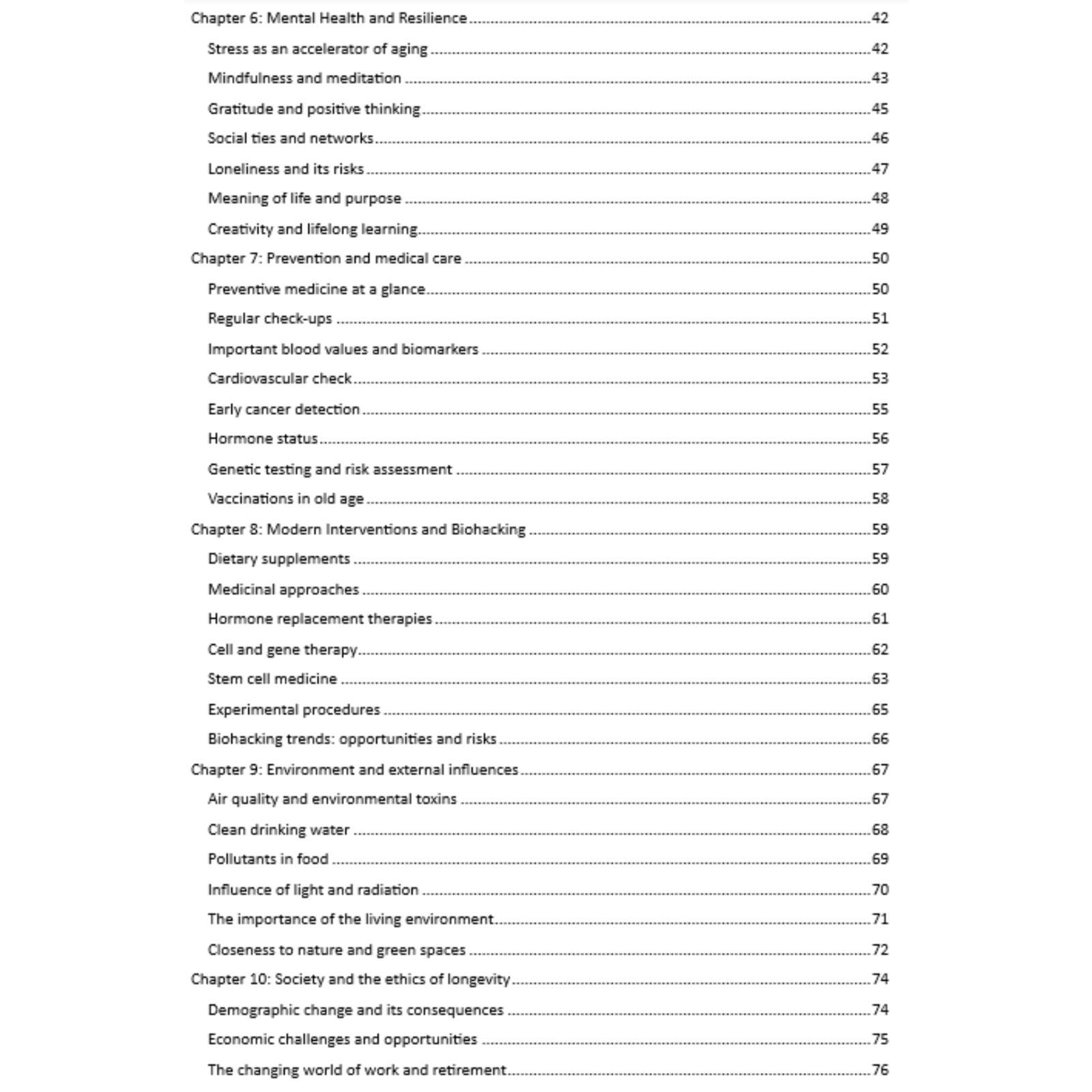 Longevity 43k words Exclusive PLR eBook – sold only once