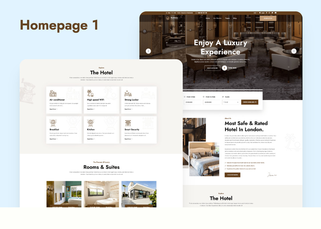 Established Profitable Hotel resort Online Business Website For Sale