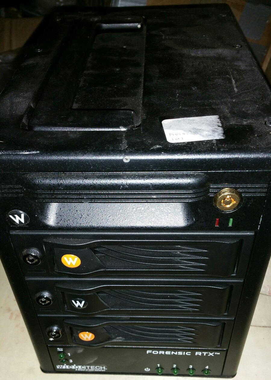 WiebeTech Forensic RTX410-QJ Hard Drive Enclosure