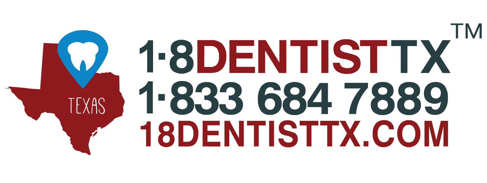 Monthly Lease – Premium Dental Toll Free Vanity Numbers- Leads by Calls and Text