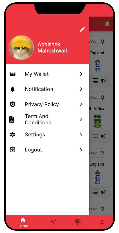 PitchMaster Flutter Fantasy Sports App Template | 40+ Screens | Android & iOS UI