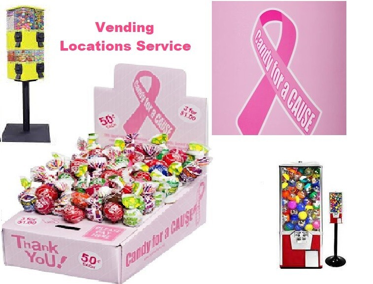 New Hot Gumball Machine Locations Vending Route Display Locations Sell bubblegum