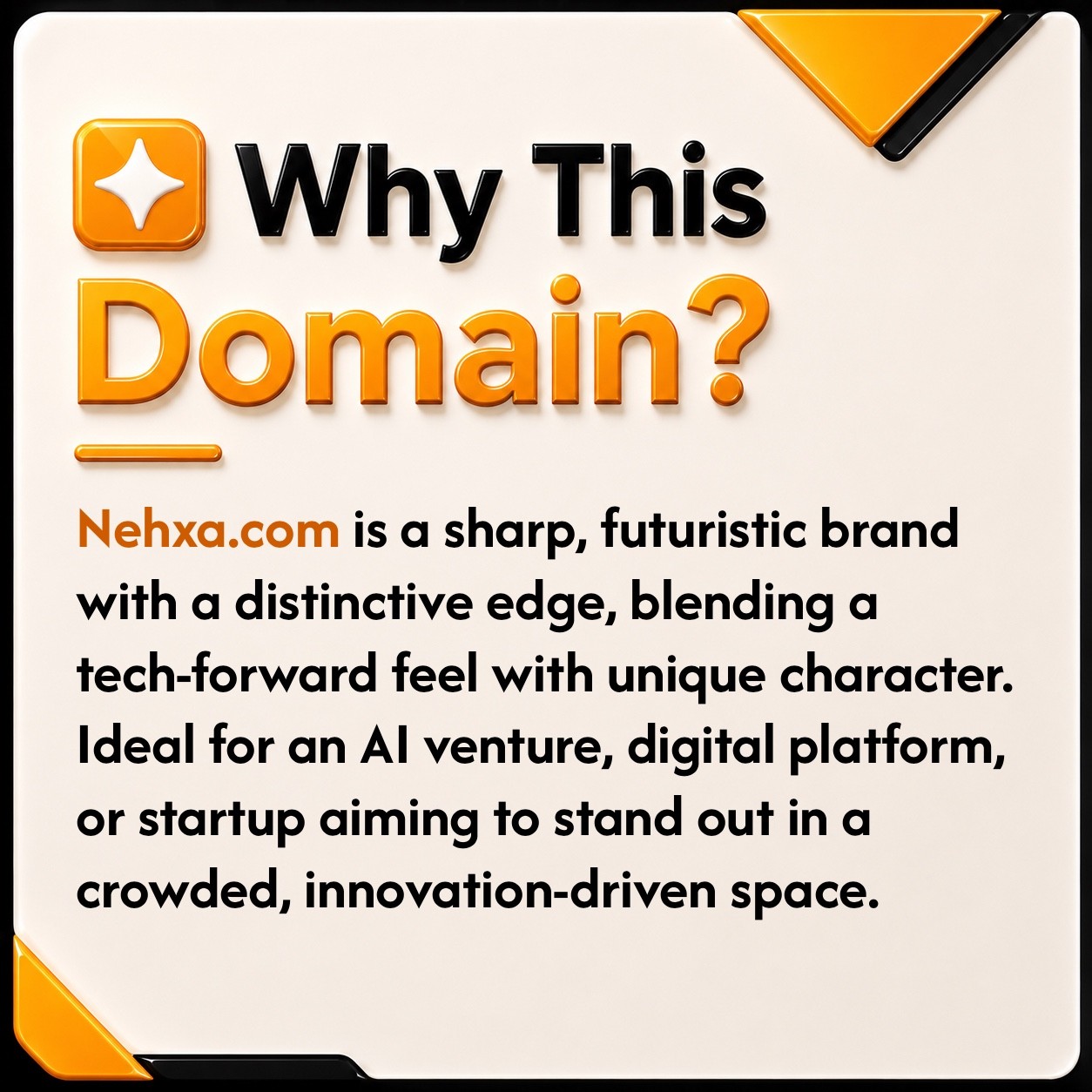 Nehxa.com Short 5 Letter Catchy 5L Brandable .COM Domain. DD Appraisal 2.6k