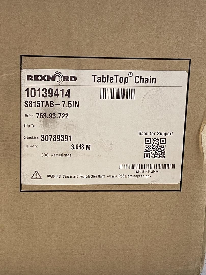 Rexnord S815TAB-7.5In