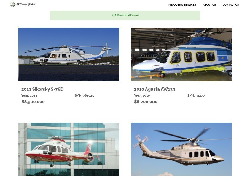 Website Selling Businesses, Cars, Yachts, Jets, Art, Coins Watches & Properties