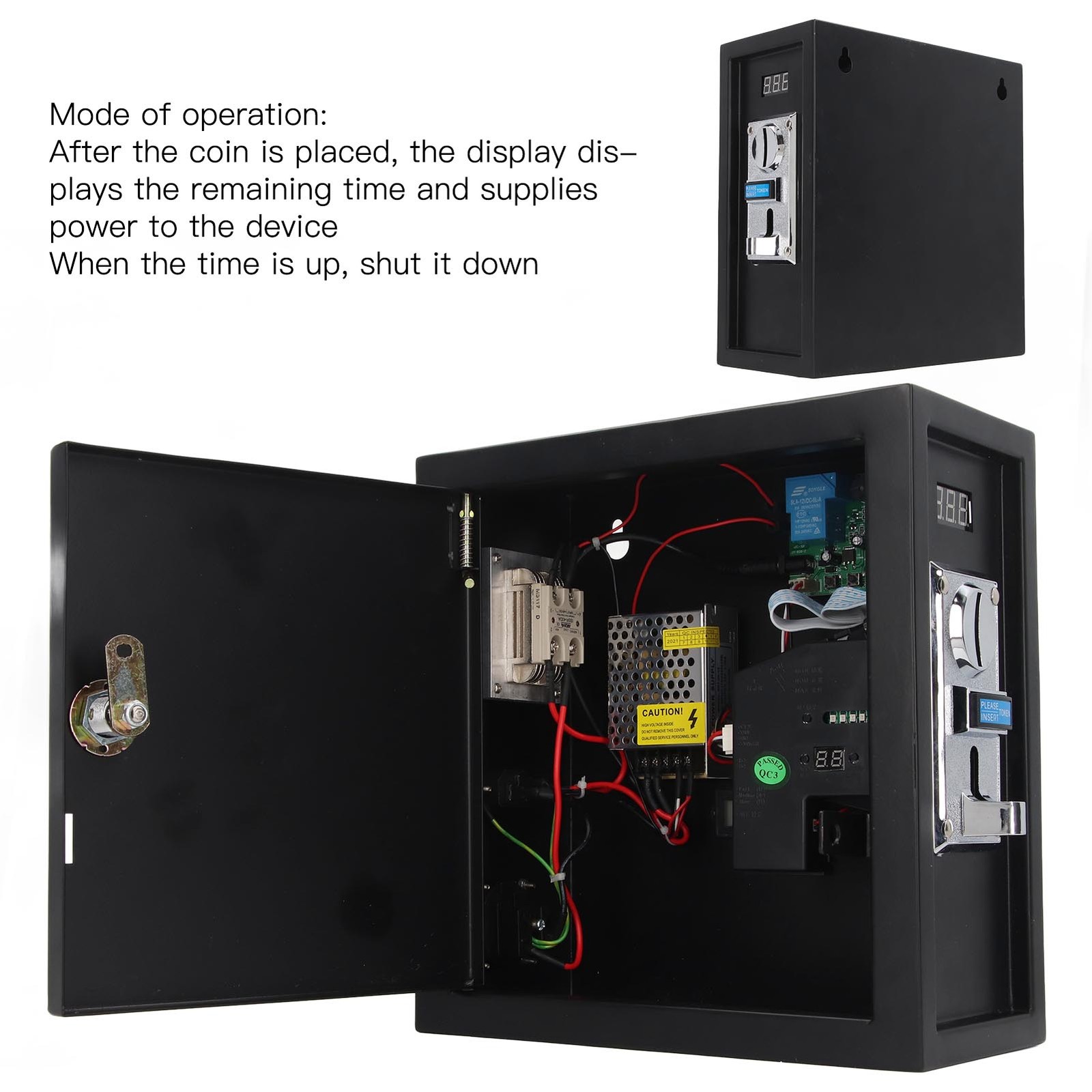 Operated Control Timer Box For Washing Machine Use