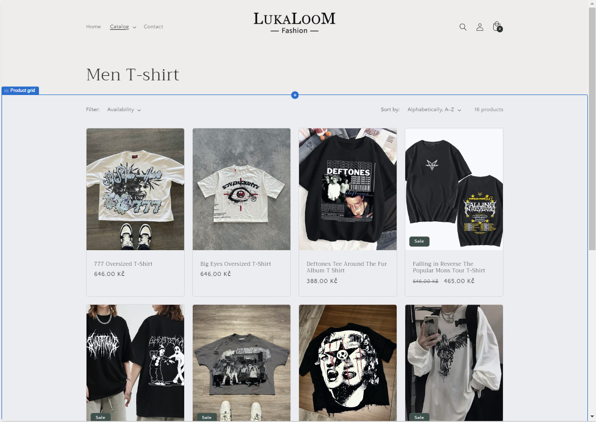 LukaLooM Fashion website