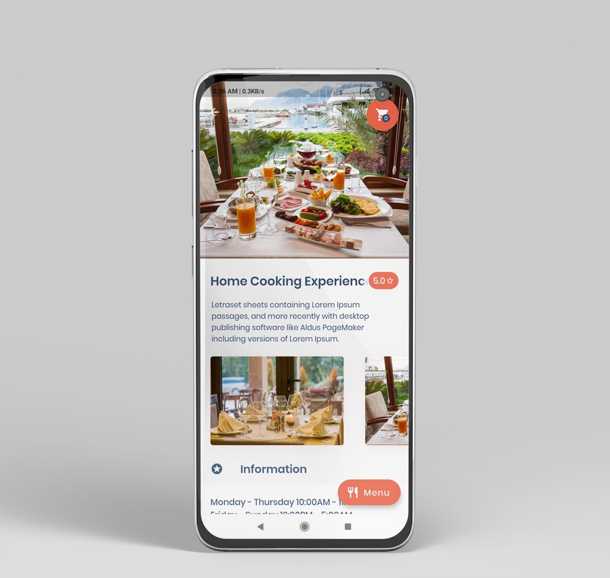 Food Delivery Flutter App | Android & iOS | PHP Laravel Admin Panel