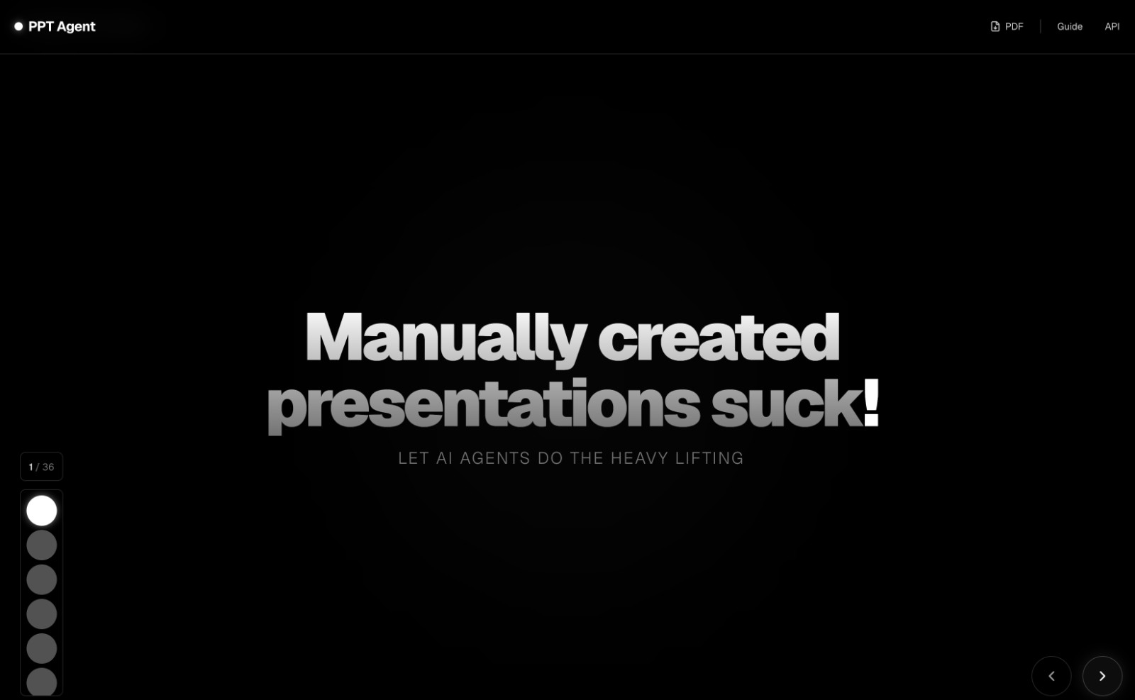 FULL App Software Source Code PPT Slide Build AI Tool Replace Office PowerPoint