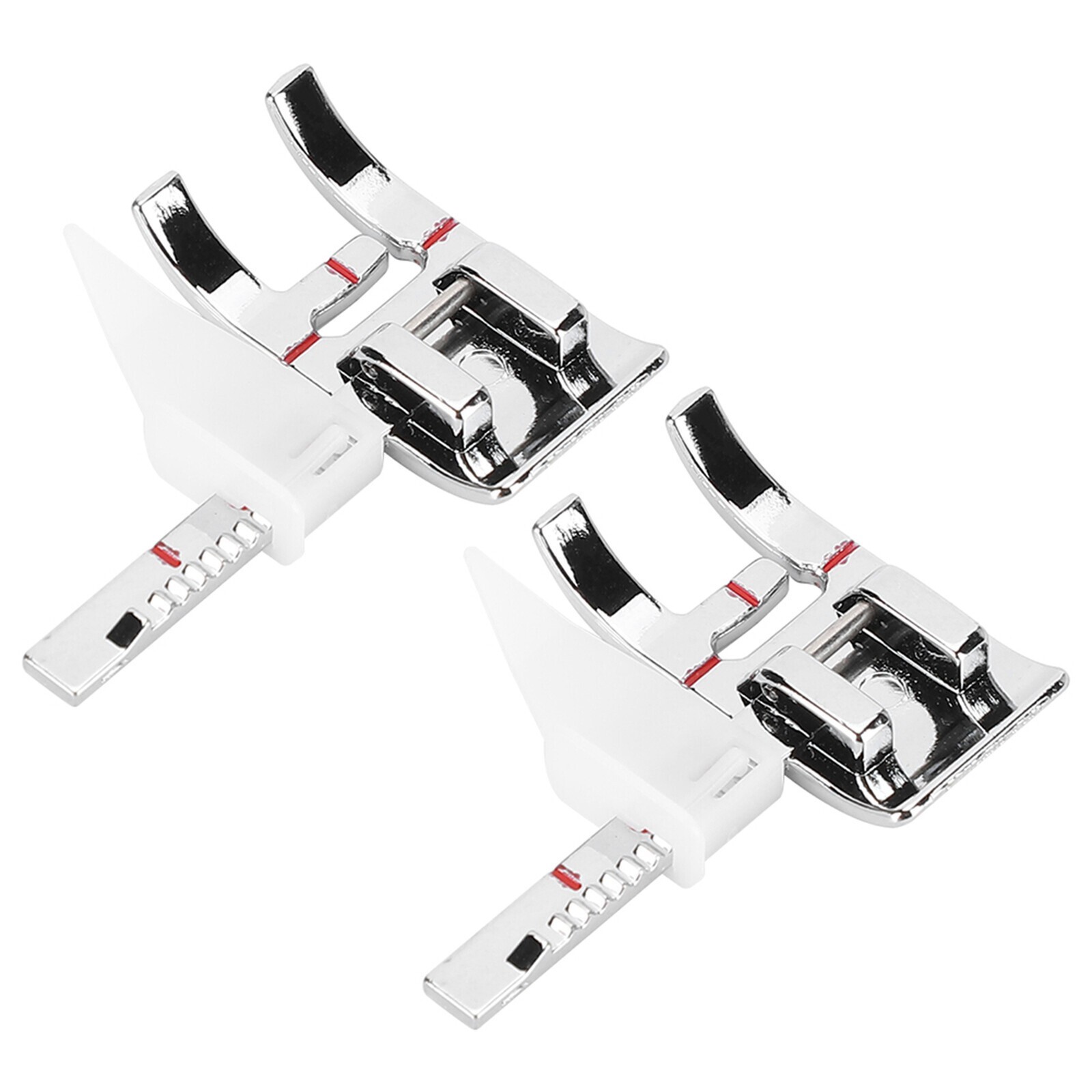 2Pcs Adjustable Guide Presser Foot for / Sewing Machines