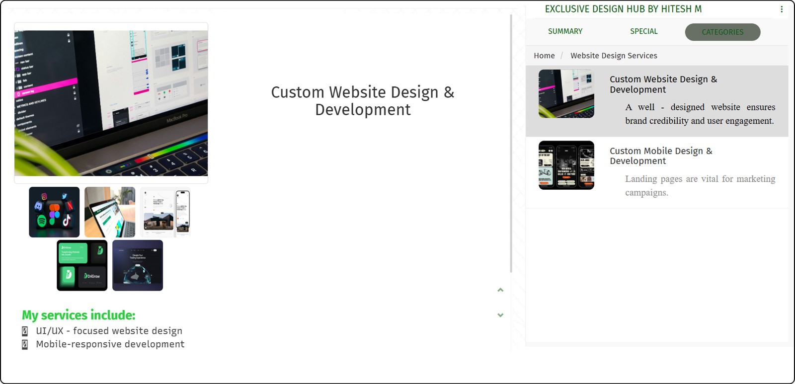 PREMIUM WEBSITE Development and Hosting in One Whole Package — Renew Services