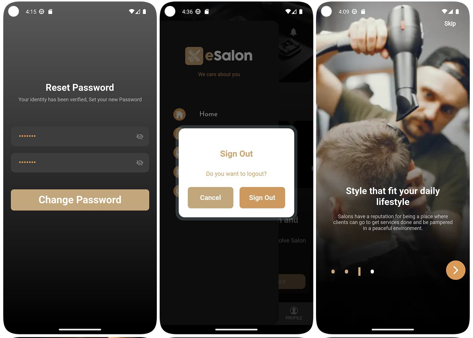 SalonPoint – Salon & Parlour Booking Full Solution Flutter App | Android + iOS