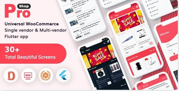 ProShop v6.0 – WooCommerce Ecommerce Android Mobile App