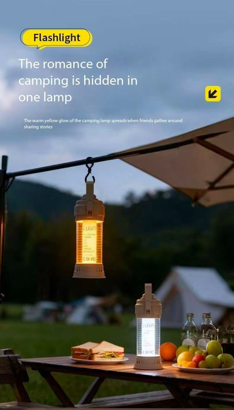 MUDISON Outdoor Firefly Light Long Battery Life LED Tent Camping Lamp
