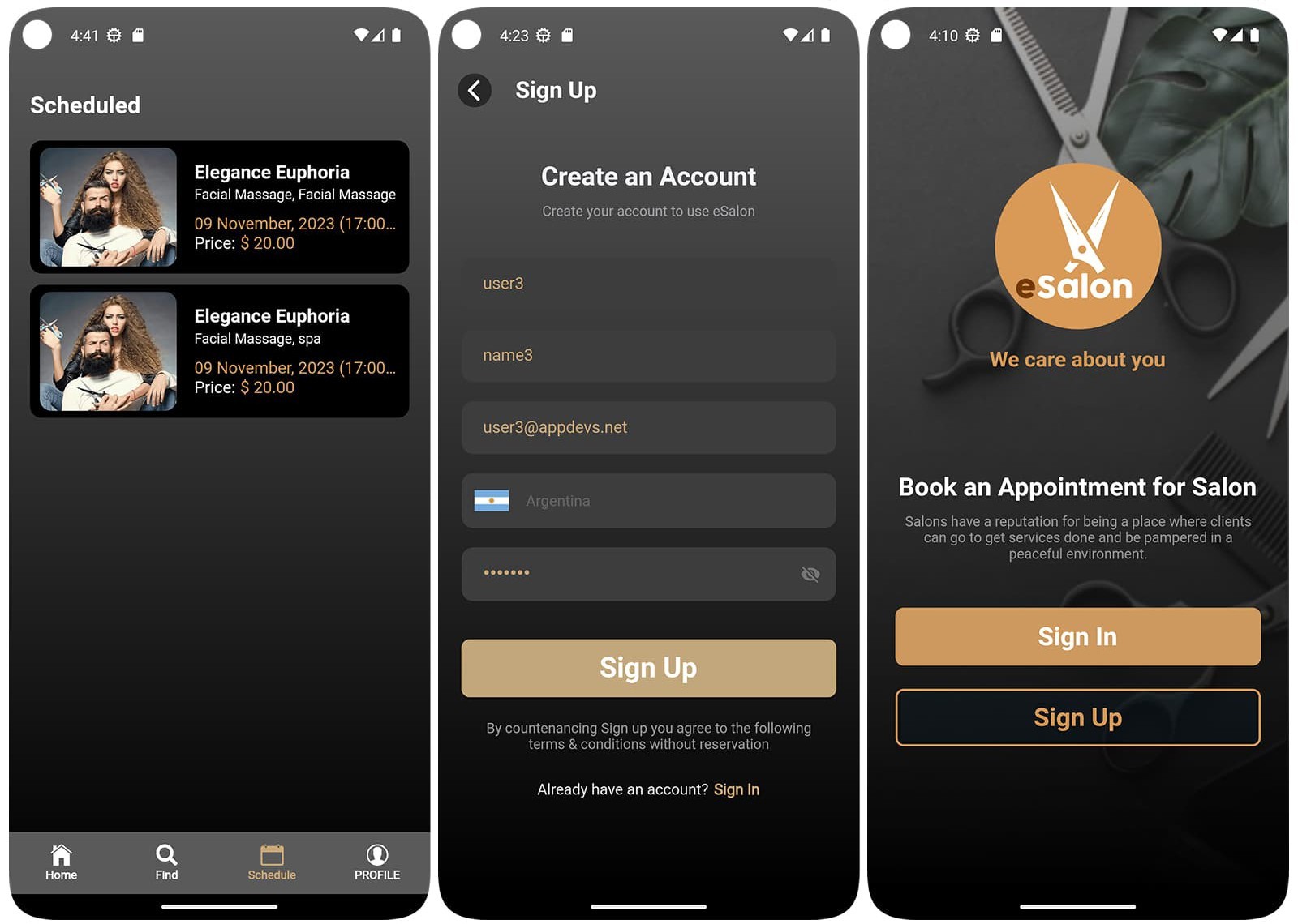 SalonPoint – Salon & Parlour Booking Full Solution Flutter App | Android + iOS