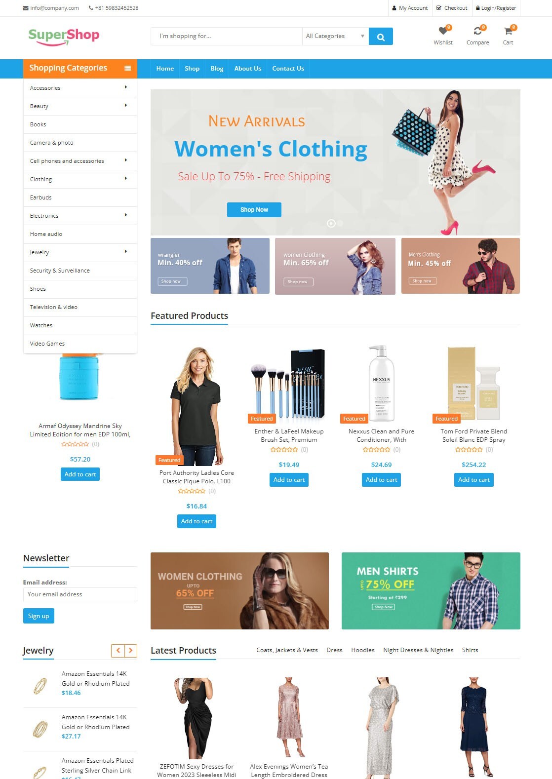 Amazon Affiliate Aliexpress DROPSHIPPING Website For Sale eCommerce Website