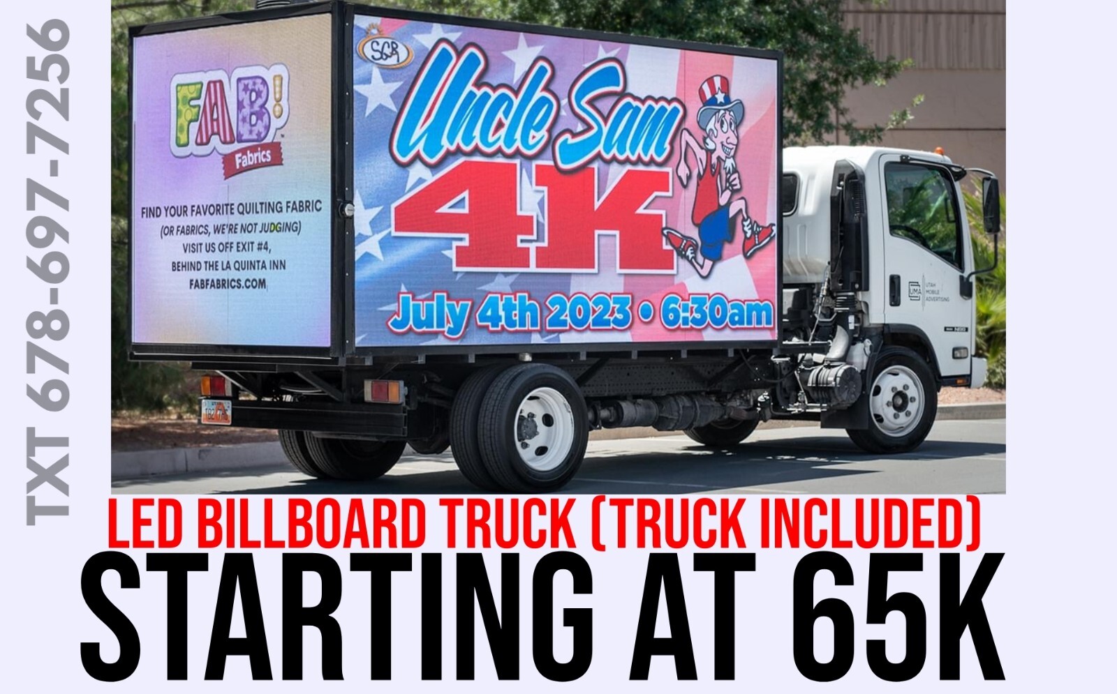 DigitalLed billboard Truck, Advertising Truck P5 All Weather Proof Turn Key