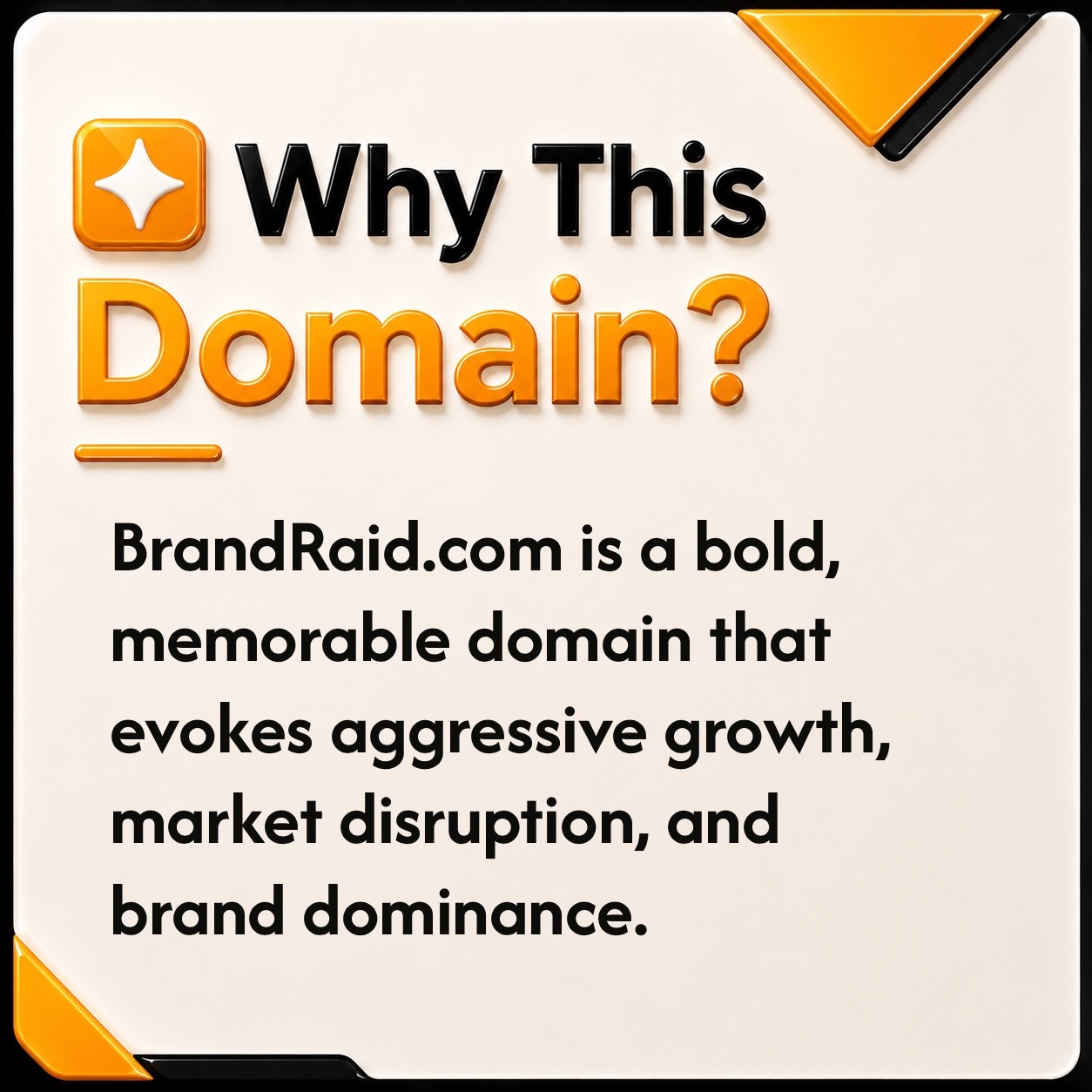 BrandRaid .com BUSINESS DOMAIN NAME FOR SALE. Branding, Brand, Marketing.