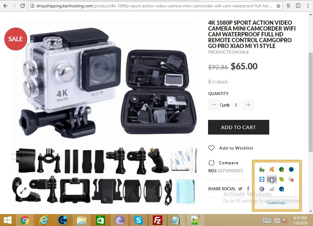 Automated Drop Shipping Store Website With More Than 1000 Products