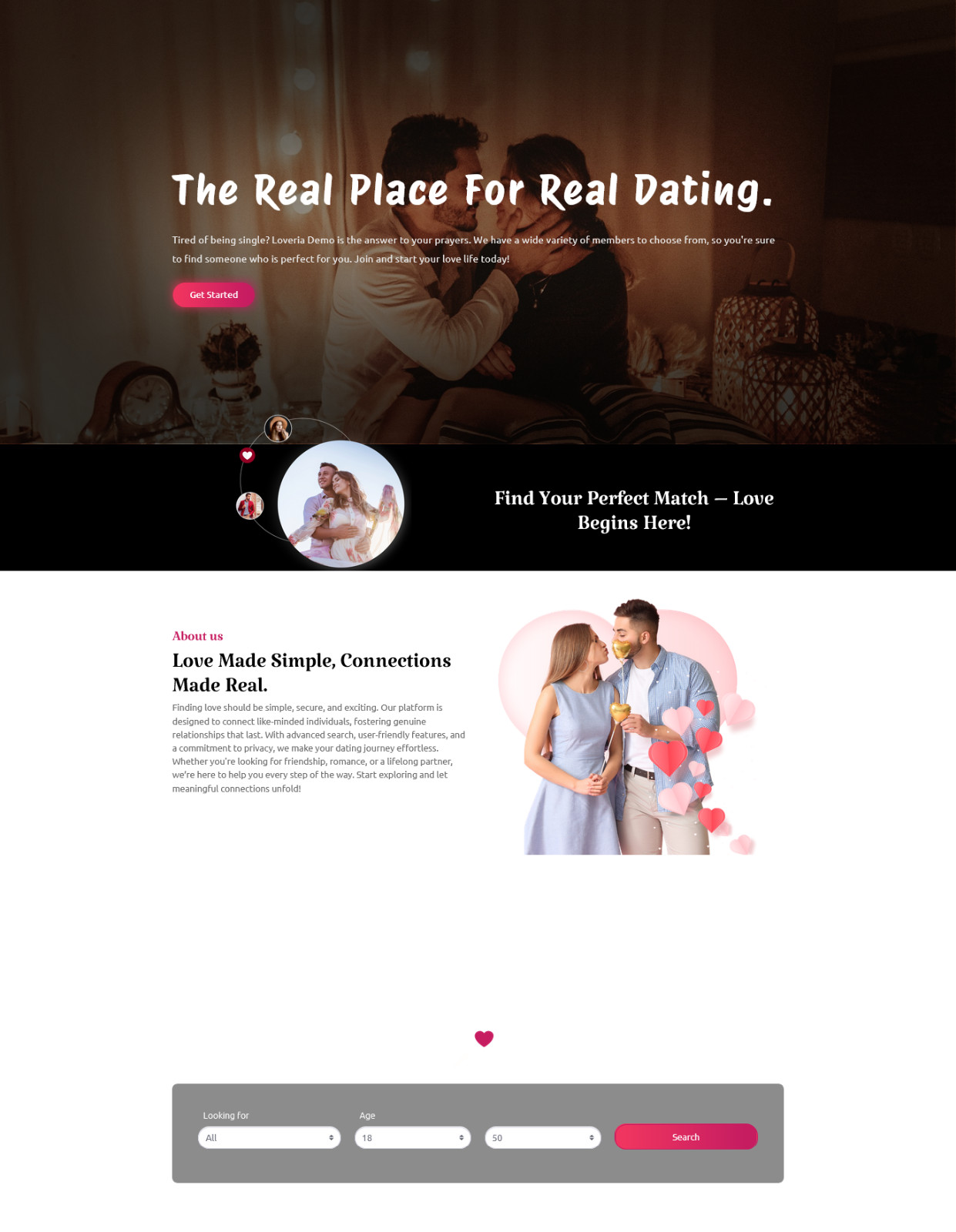 Lovena – Modern Dating Platform | Chat, Matching System, Payments, Customizable