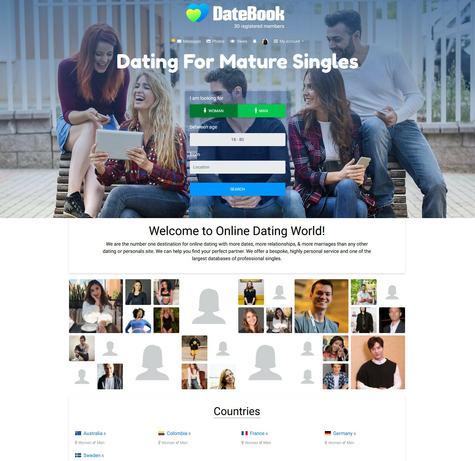 Dating WordPress Website + Free Hosting with SSL
