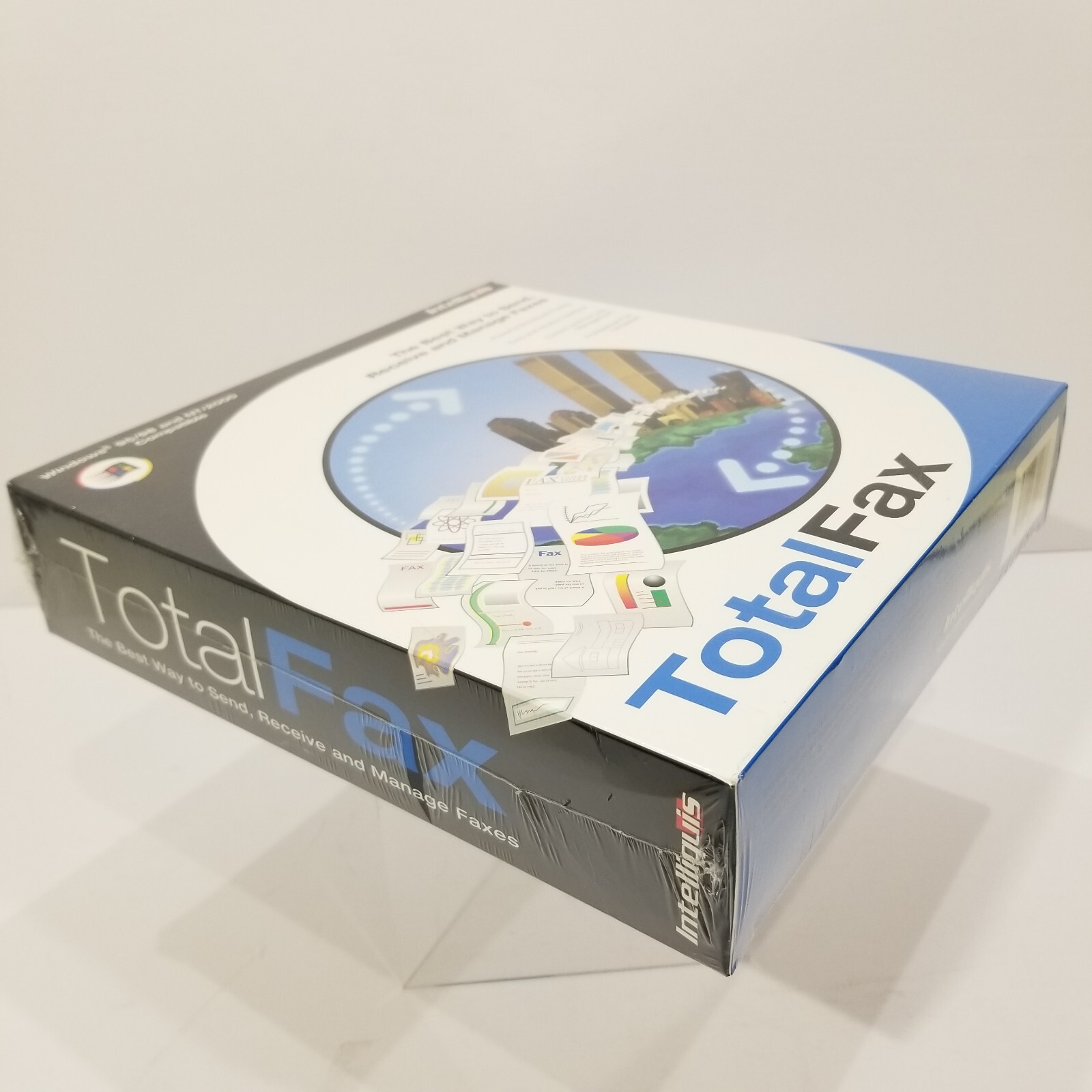 Intelliquis Total Fax TotalFax Software Rare Vintage Windows 95/98, NT/2000 NEW
