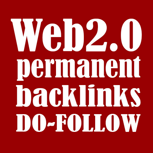 50 Backlinks – Permanent Web 2.0 Contextual Backlinks, Manual Work, Google Safe
