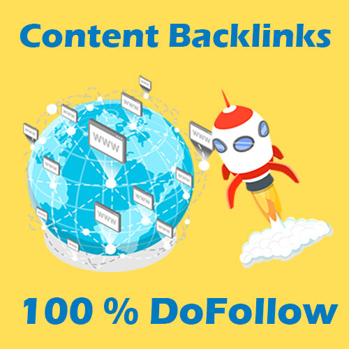 1 Content Backlink – DOFOLLOW – .com .net .co – Strong Backlinks – Da 50-85