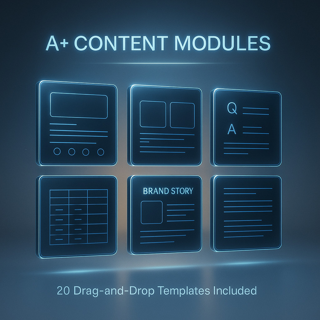 AI E-Commerce Listing & A+ Content Kit