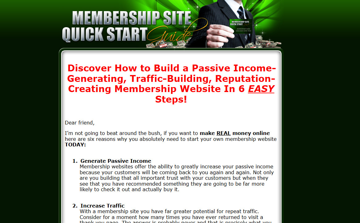 Memberships Profits , Guides, Website Pages & Courses Bundle w/MRR License